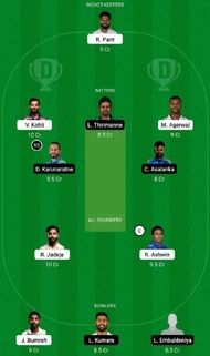 IND vs SL 2nd Test Dream11 Fantasy Suggestion #1